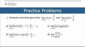 Properties of Limits