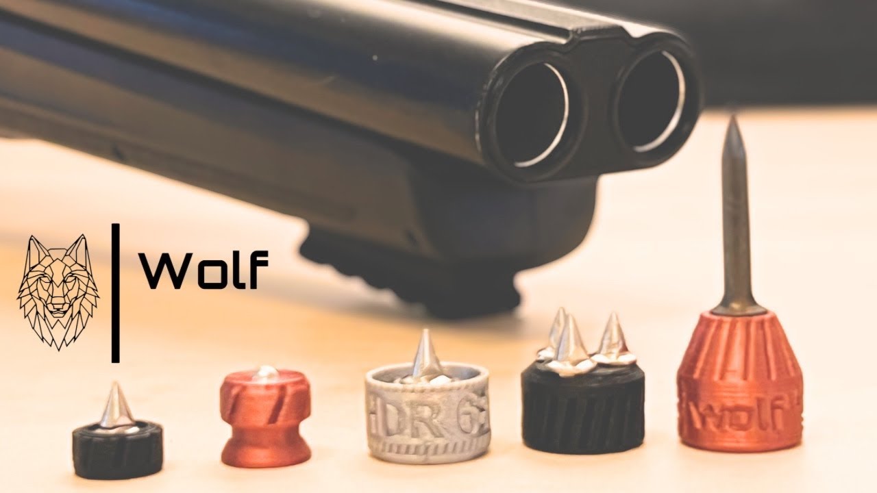 WOLF 🐺 spiked ammo for the HDS 68•HDR 50•HDR 68 YouTube