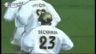 Great pass By Beckham