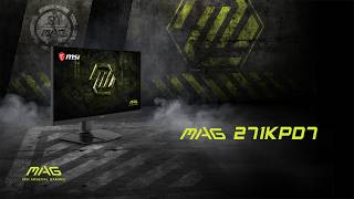 MAG 271KPD7 – Worlds First 27-inch 5K Dual Mode Gaming Monitor with 4x Refresh Rate Boost | MSI