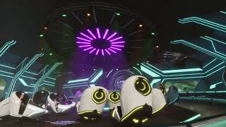 Laserdance Prater - Full Show Ride Cycle