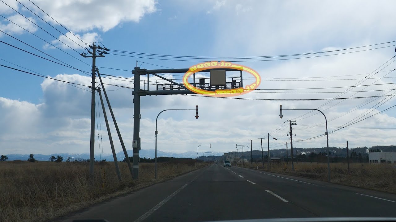 北海道山越郡長万部町国道5号線南行きオービス Youtube