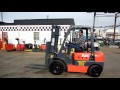 #D20709 2014 Tailift pneumatic tire forklift