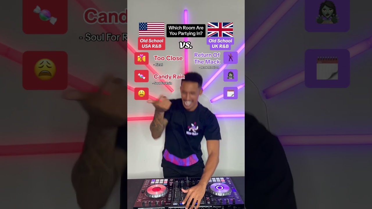 Old School USA R&B vs. Old School UK R&B: Which Room Are You Partying In?