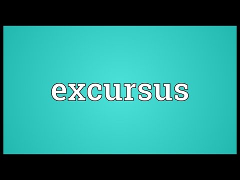 Header of excursus