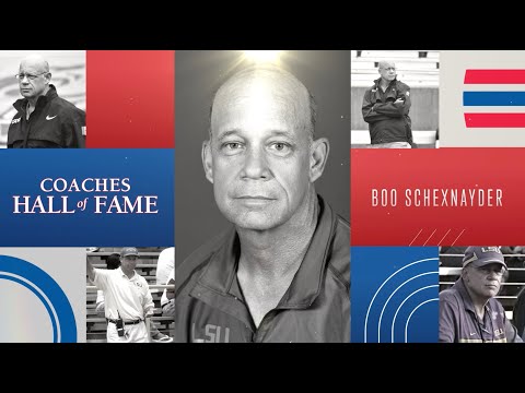 2025 HOF Inductee - Boo Schexnayder