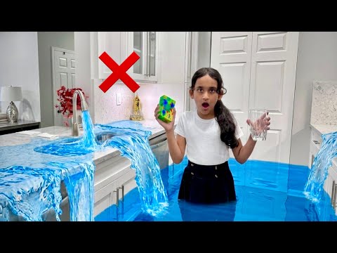 THE WATER’s GONE 😱 | Sehrish & Luqman Family learns to Save water! 💧