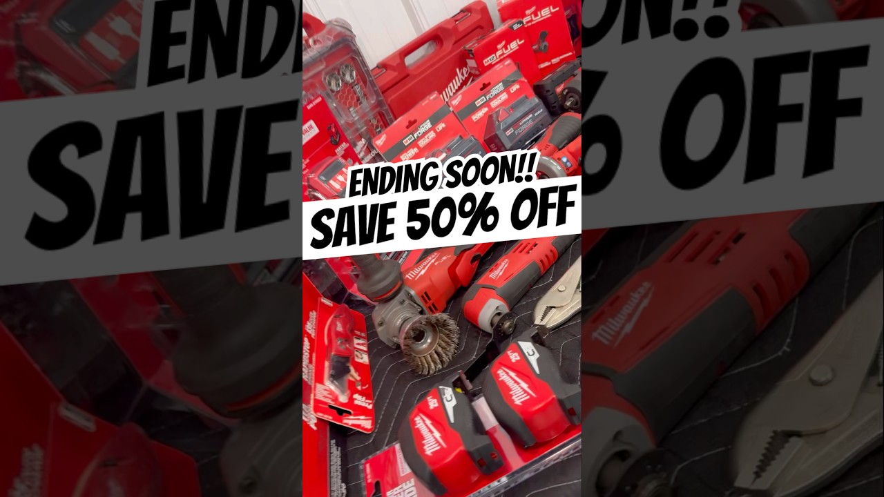 HUGE Milwaukee Combo Deals ENDING Soon! #tools #tooldeals