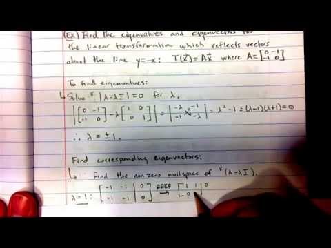 Finding Eigenvalues and