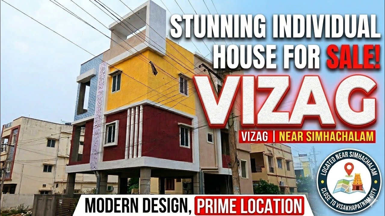 Vizag Individual House for sale near simhachalam 📢