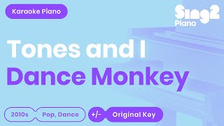 Tones and I - Dance Monkey (Piano Karaoke) Resimi