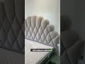 Customised headboard and mattress made by jolaali😊✅#jolaali #mattress #hyderabad #sofa
