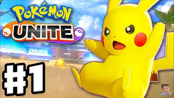Pokemon Unite - Gameplay Walkthrough Part 1 - Intro and Standard Unite Battles! (Nintendo Switch)