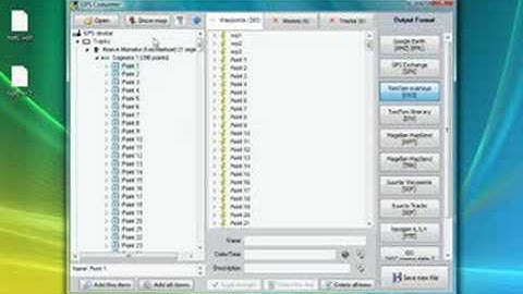 GPS Converter multi-format converter with mapping support
