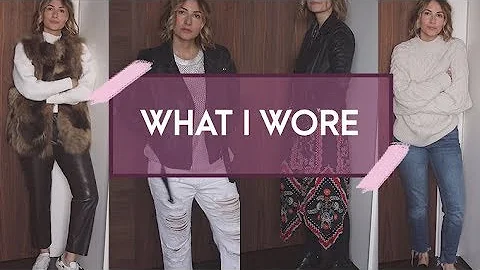 WHAT I WORE this month | Ana Bogdanovic