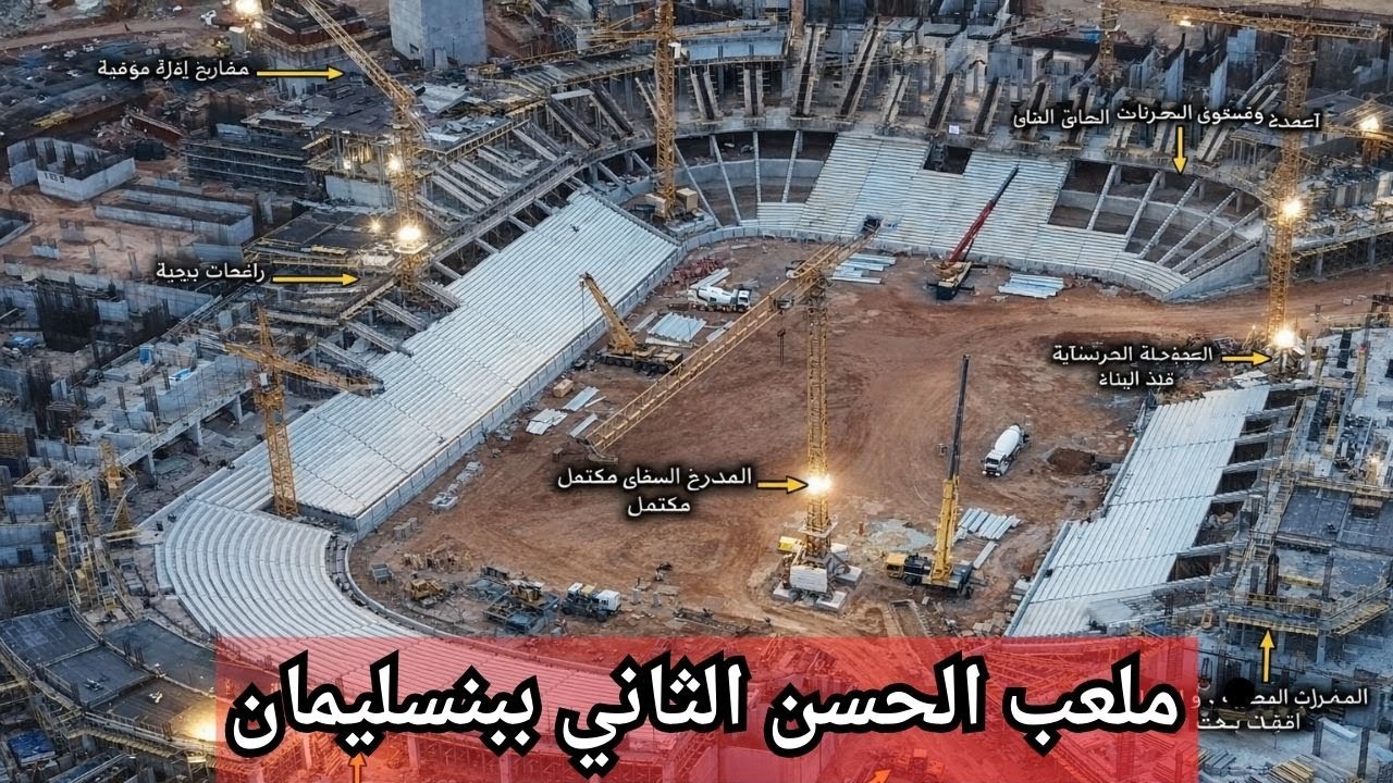 ملعب الحسن الثاني ببنسليمان | رهان المغرب الكبير في مونديال 2030