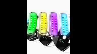 Red Light Therapy Device for Face | 7 Color LED Facial Light Therapy Wand Review &amp; Demo at Home