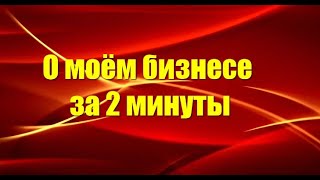 О моем бизнесе за 2 минуты Нина Хитяева