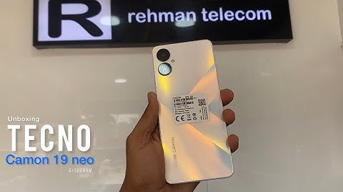 Unboxing Camon 19 neo ICE Mirror 🔥 | Tecno latest Smartphone | Rehman Telecom