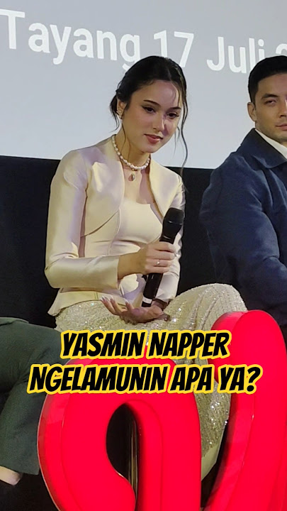 Lagi ngelamunin apa #yasminnapper yang lgs diinterup #yoshisudarso #cintadalamsujudku #candid