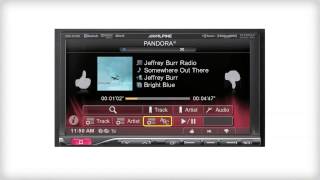 Play Smart: ICS X7HD Mech-less In-Dash App Receiver Alpine Electronics Ics X7hd Mirror Link For Samsung Android Touchscreen And Control Your Phone