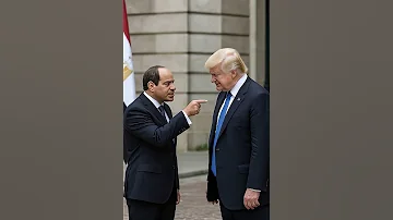 السيسي لترامب اول حاجة لما تكلمني تشيل ايدك من جيبك بالذكاء الاصطناعي 
