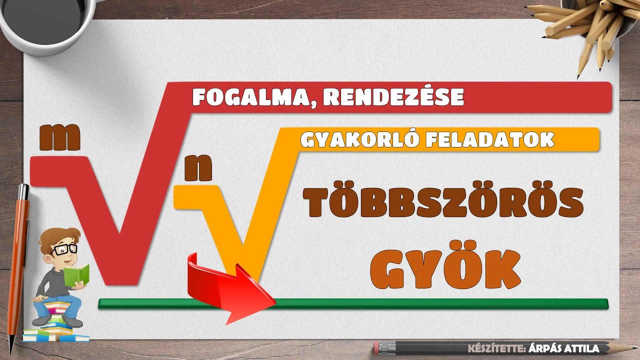 TÖBBSZÖRÖS GYÖK (MAGASABB RENDŰ TÖBBSZÖRÖS GYÖK FOGALMA, RENDEZÉSE, FELADATOK)