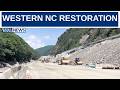 WNC Interstate continues rebuilding phase almost 2 years after Hurricane Helene