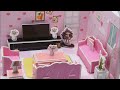 7 Minutes Satisfying with Unboxing &amp; DIY 3D Stereoscopic Living Room  Play Set House Play ASMR#toys