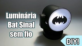 DIY! Como fazer um BatSinal (sem fio)!