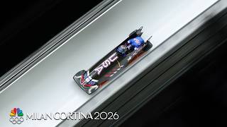 Team USA's Kaillie Humphries third after two-woman bobsled Run 2 | Winter Olympics 2026 | NBC Sports