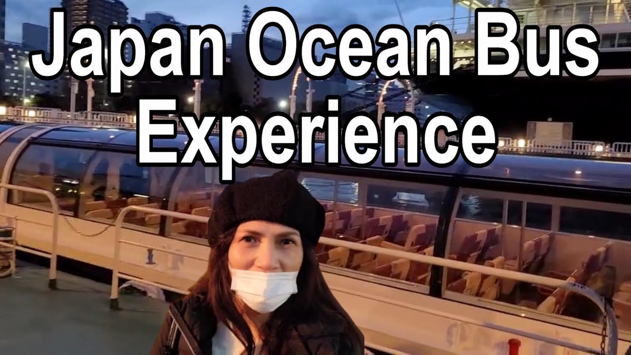 【Japan Ocean Bus Experience】 SEA BASS Yokohama Japan （シーバス横浜） YouTube