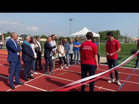 Inaugurazione pista di atletica di Concorezzo