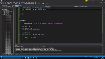 C++ Example 40 - Dynamic Pointer-pointer array detailed walkthrough