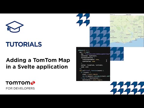 Adding a TomTom Map in Svelte