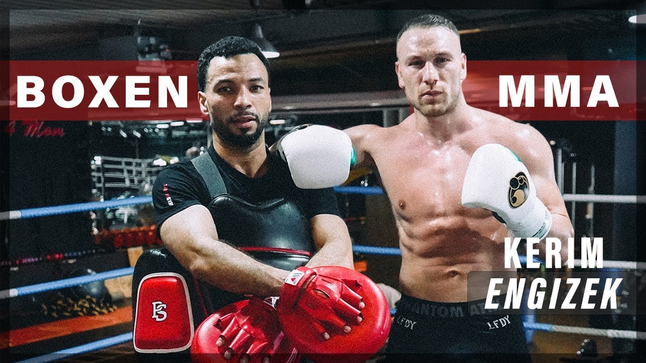 KERIM ENGIZEK beim Boxtraining im Sturm Gym Boxen, MMA, Talk...