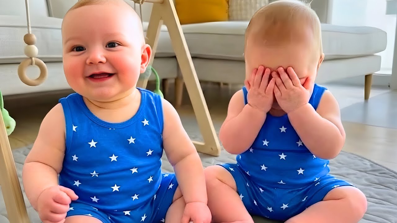 Try Not To Laugh: Funniest Baby Twins Fails & Adorable Chaos 😂 Funny Baby Videos