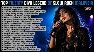 TOP TWENTY DIVA LEGEND OF SLOW ROCK MALAYISA SONG BEST FOREVER | Cover By Metal Melodis Vibes