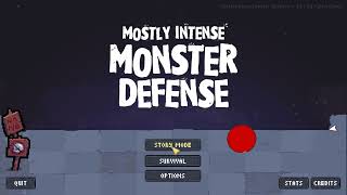 Mostly Intense Monster Defense - Gameplay PC 2022 [No Commentary] #game #YouTube #strategy