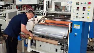 Full automatic Casting 1M stretch film machine, Good price 5 layers 3 extruder stretch film machine