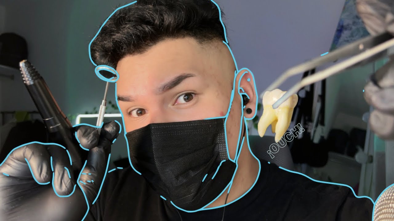 ASMR ROLEPLAY 🦷🪥| Dentista ANTIPATICO 😒 te quita una CARIE | ASMR en español 📲