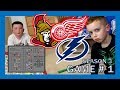 KNEE HOCKEY SEASON 3 - GAME 1 - LIGHTNING / SENATORS / RED WINGS - QUINNBOYSTV