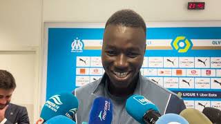 OM-LENS : Pape Gueye "je remercie le coach qui m'a remis dans l'équipe. Je lui dédie ce but"