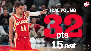 Trae Young puts up 32 points, 15 assists in Win over Suns