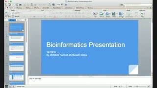 Bioinformatics Final Presentation