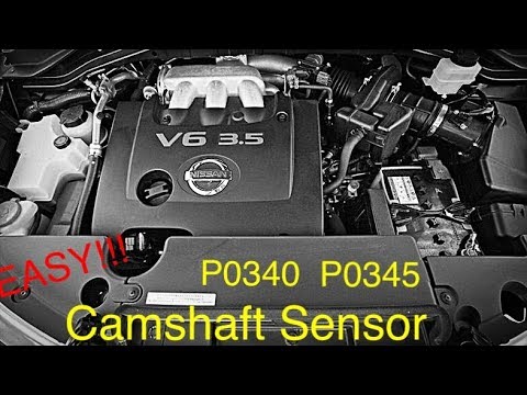 Nissan Murano Camshaft Position Sensor Replacement P0340 ... 2002 nissan xterra wiring diagram 