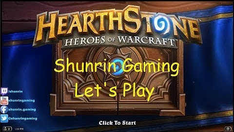 Hearthstone Lets Play E2 - Startup Episode Introduction Missions Part 2