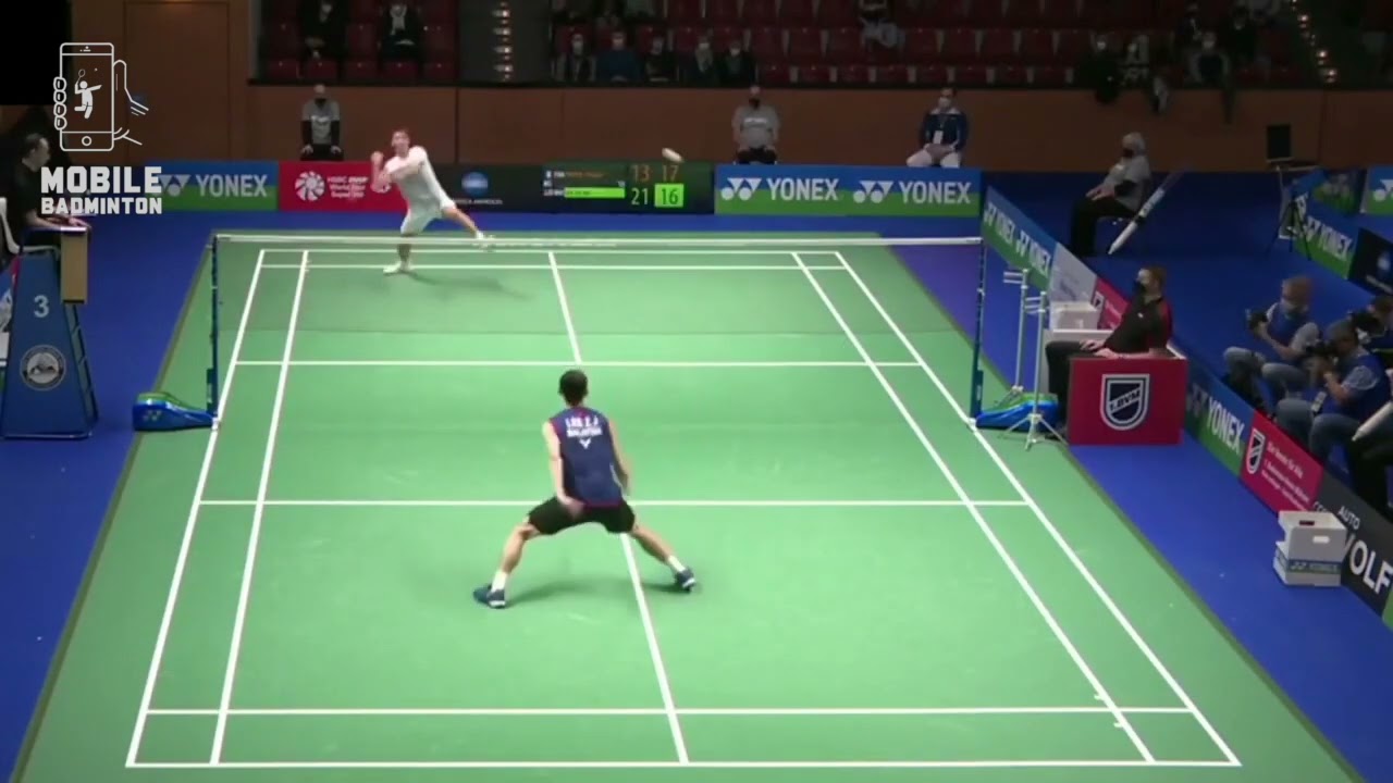 Lee Zii Jia INCREDIBLE ATTACKING Match vs Popov! 🤩🔥
