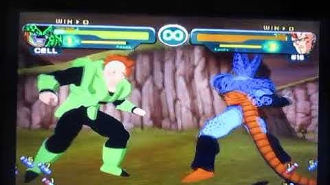 Dragon Ball Z Budokai(Gamecube)-Cell vs Android  16