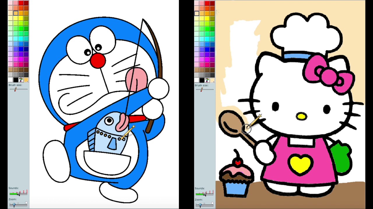 9000 Gambar Doraemon Vs Hello Kitty HD Terbaik Gambar ID